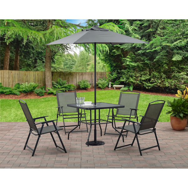 6 Piece Outdoor Patio Dining Set (5 Colors) Via Walmart