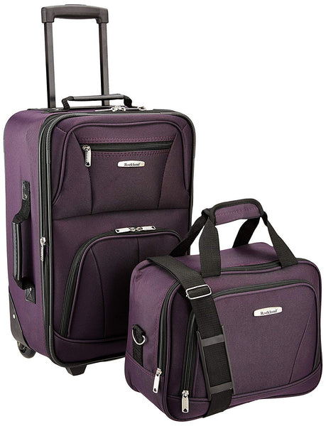 Rockland Luggage 2 Piece Set Via Amazon