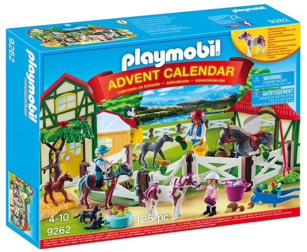 PLAYMOBIL Advent Calendar - Horse Farm Via Amazon