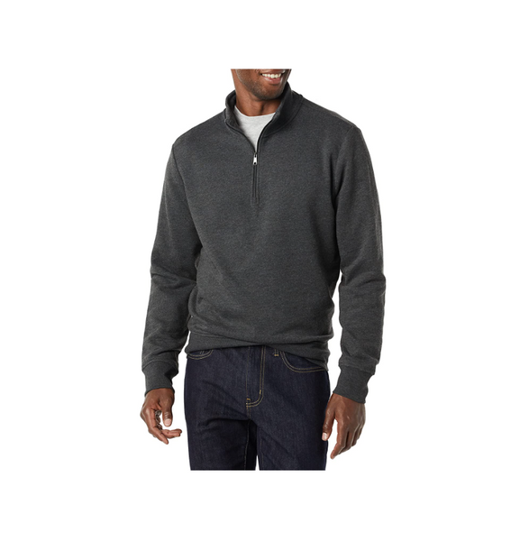 Amazon Essentials Men's Quarter-Zip Fleece Sweatshirt (11 Colors) Via Amazon