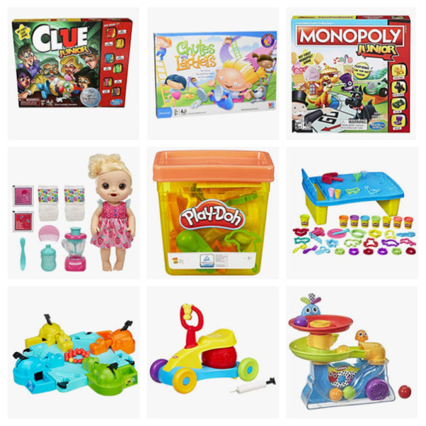 Play-Doh, Baby Alive, Peppa Pig, My Little Pony, and More On Sale Via Amazon