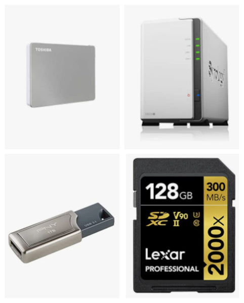 Save on NAS, Drives and Memory from Crucial, Synology, Lexar, and more Via Amazon