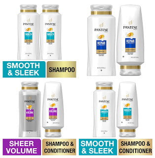 Save 30% off on Select Pantene Shampoo & Conditioner Via Amazon