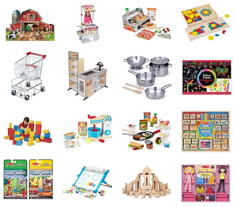 Save up to 30% on select Melissa & Doug favorites At Amazon