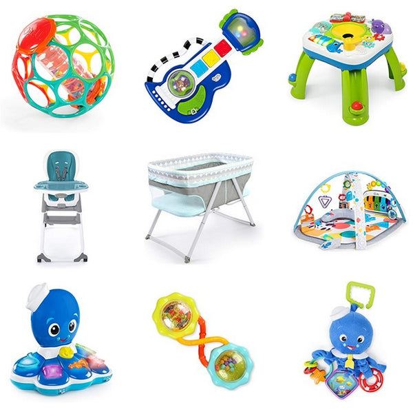 Save up to 30% on baby gear from Bright Start, Baby Einstein and more Via Amazon
