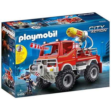 PLAYMOBIL Fire Truck Via Amazon