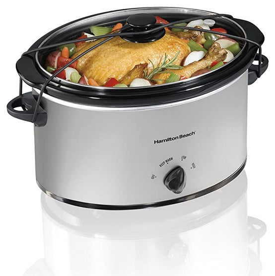 Hamilton Beach Portable 7-Quart Slow Cooker Via Amazon