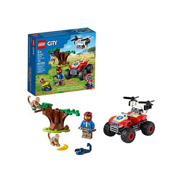 LEGO City Wildlife Rescue ATV Building Kit (74 Pieces) Via Amazon
