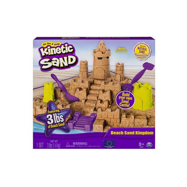 Kinetic Sand Beach Sand Kingdom Playset Via Amazon