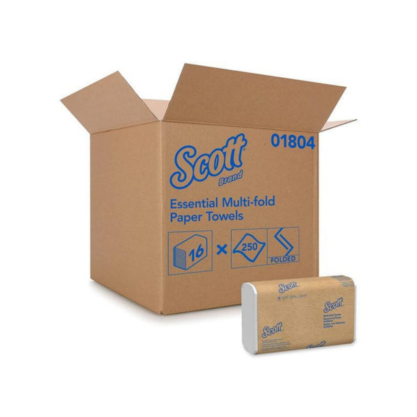 16 Packs Scott Essential Multifold Paper Towels Via Amazon