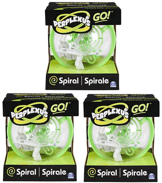 3 Perplexus GO! Spiral, Compact Challenging Puzzle Maze Skill Game
Via Amazon