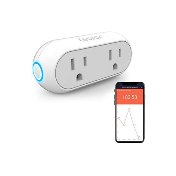 Wireless WIFI Outlet Energy Monitor Smart Plug Via Amazon