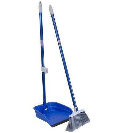 Quickie Stand & Store, Upright Broom and Dustpan Set Via Amazon