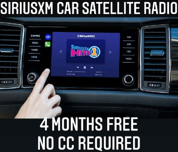 Get 3 Months of SiriusXM Radio For Free! (No Credit Card Required)