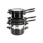 Kenmore Elite Stackable Nonstick Forged Aluminum 9-Piece Induction Coo ...