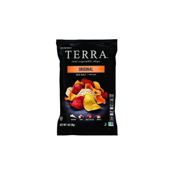 24-Pack Terra Vegetable Chips with Sea Salt, Original
Via Amazon