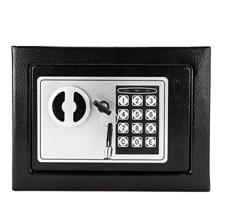 Electronic Password Steel Plate Safe Box with Keypad Via Amazon SALE $30.69 Shipped! (Reg $153.45)