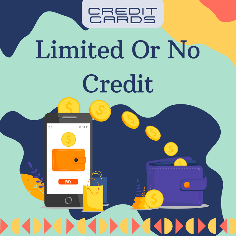 Limited or no credit history credit card offers