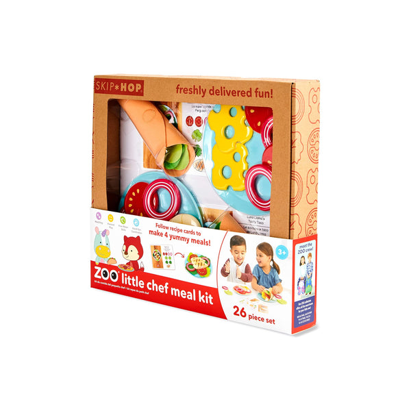 26 Pcs Skip Hop Play Food Set, Zoo Little Chef Meal Kit
Via Amazon