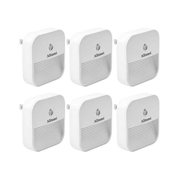 6-Pack LED Night Light with Dusk-to-Dawn Sensor via Amazon
