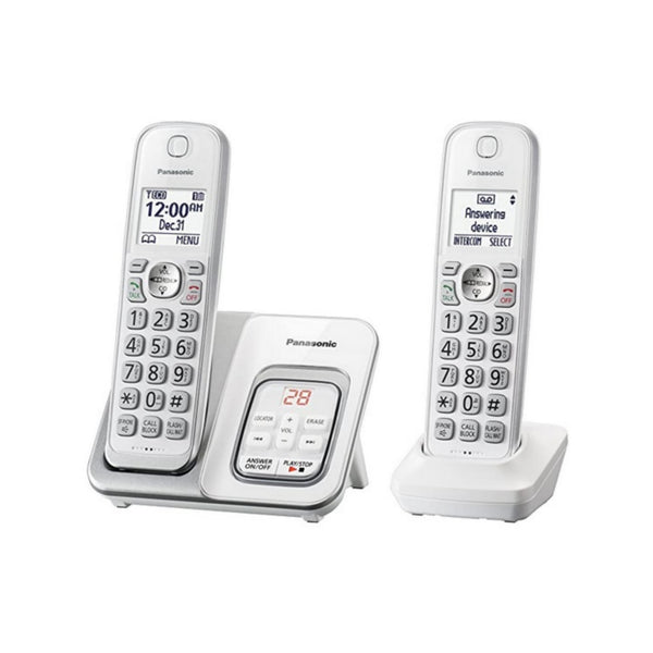Panasonic Expandable Cordless Phone with Answering Machine Via Amazon
