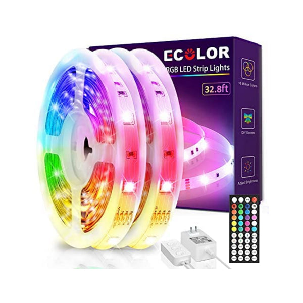 32.8ft LED Strip Lights
Via Amazon