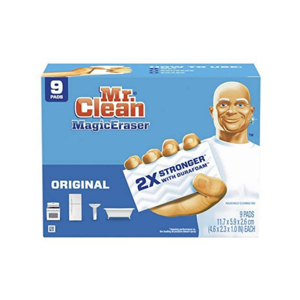 9 Pack Of Mr Clean Magic Eraser Original Cleaning Pads
Via Amazon