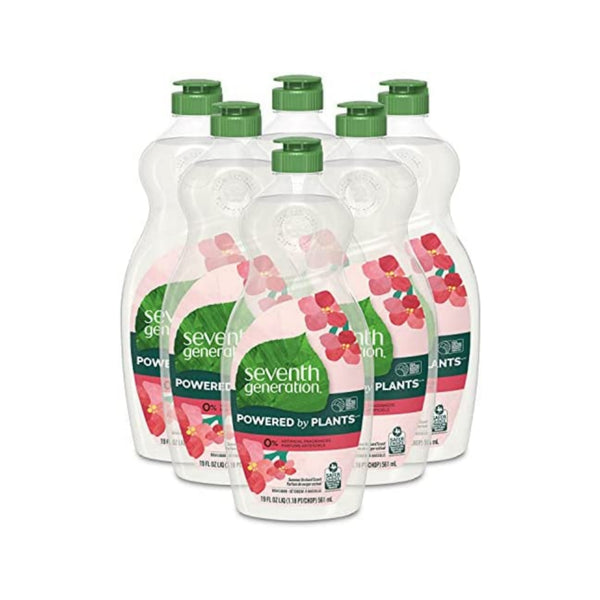 6 Bottles of Seventh Generation Dish Soap (19 fl oz each) Via Amazon