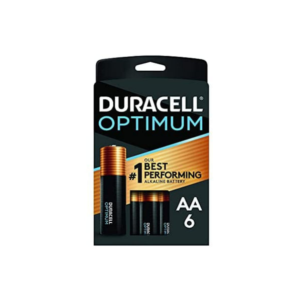 6-Count Duracell Optimum AA Batteries Via Amazon