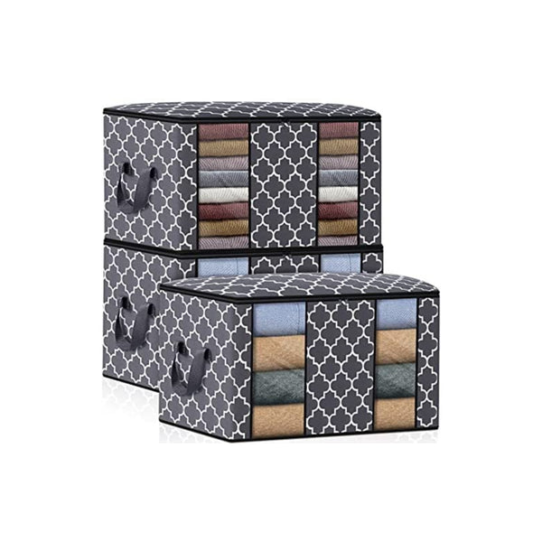3 Pack Clothes Storage Bag Organizer
Via Amazon