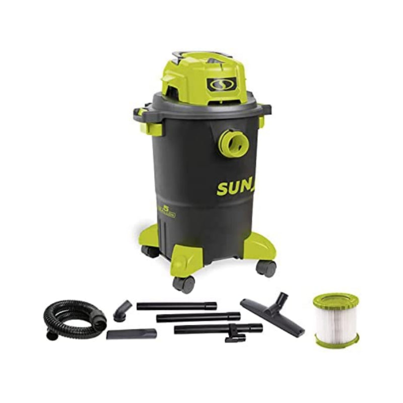 Sun Joe 5-Gallon 1200-Watt 7 Peak HP Wet/Dry Shop VacuumVia Amazon