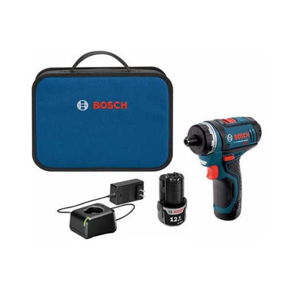 Bosch 12V Max 2-Speed Pocket Driver Kit with 2 Batteries, Charger and Case  Via Amazon