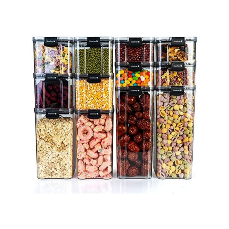  12 Pieces
Food Storage Containers Via Amazon