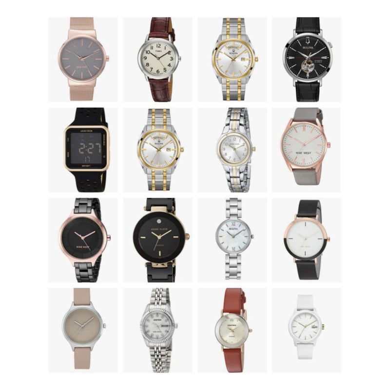 Save up to 60% off Bulova, Citizen, Seiko, Invicta, Timex, and other Watches Via Amazon