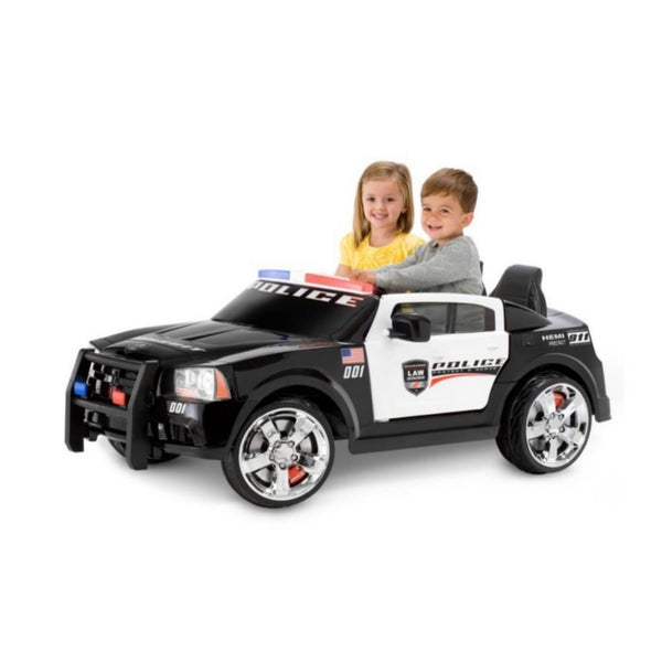 Kid Trax Dodge Pursuit Police Car 12-Volt Battery-Powered Ride-On
Via Walmart
