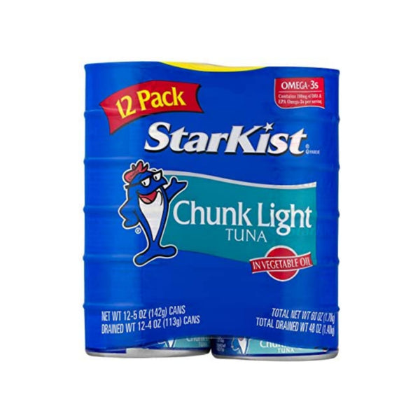 Pack of 12
StarKist Chunk Light Tuna (OU Kosher) Via Amazon