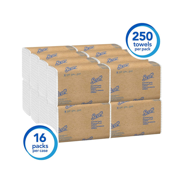 16 Packs Scott Essential Multifold Paper Towels Via Amazon