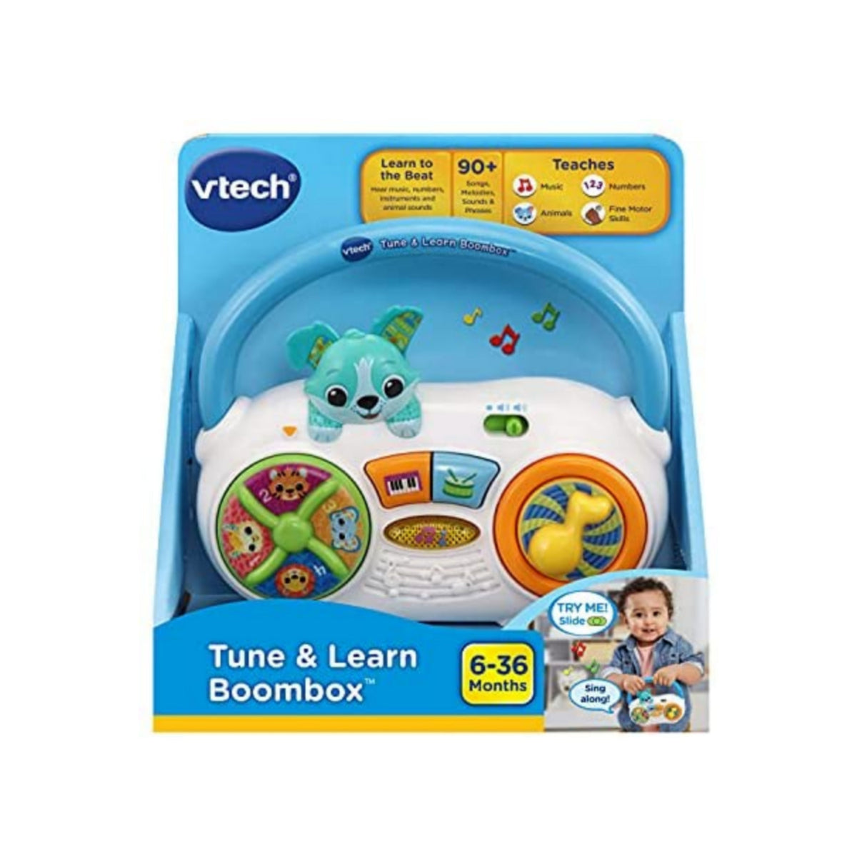 Vtech Tune And Learn Boomboxvia Amazon – Simplexdeals