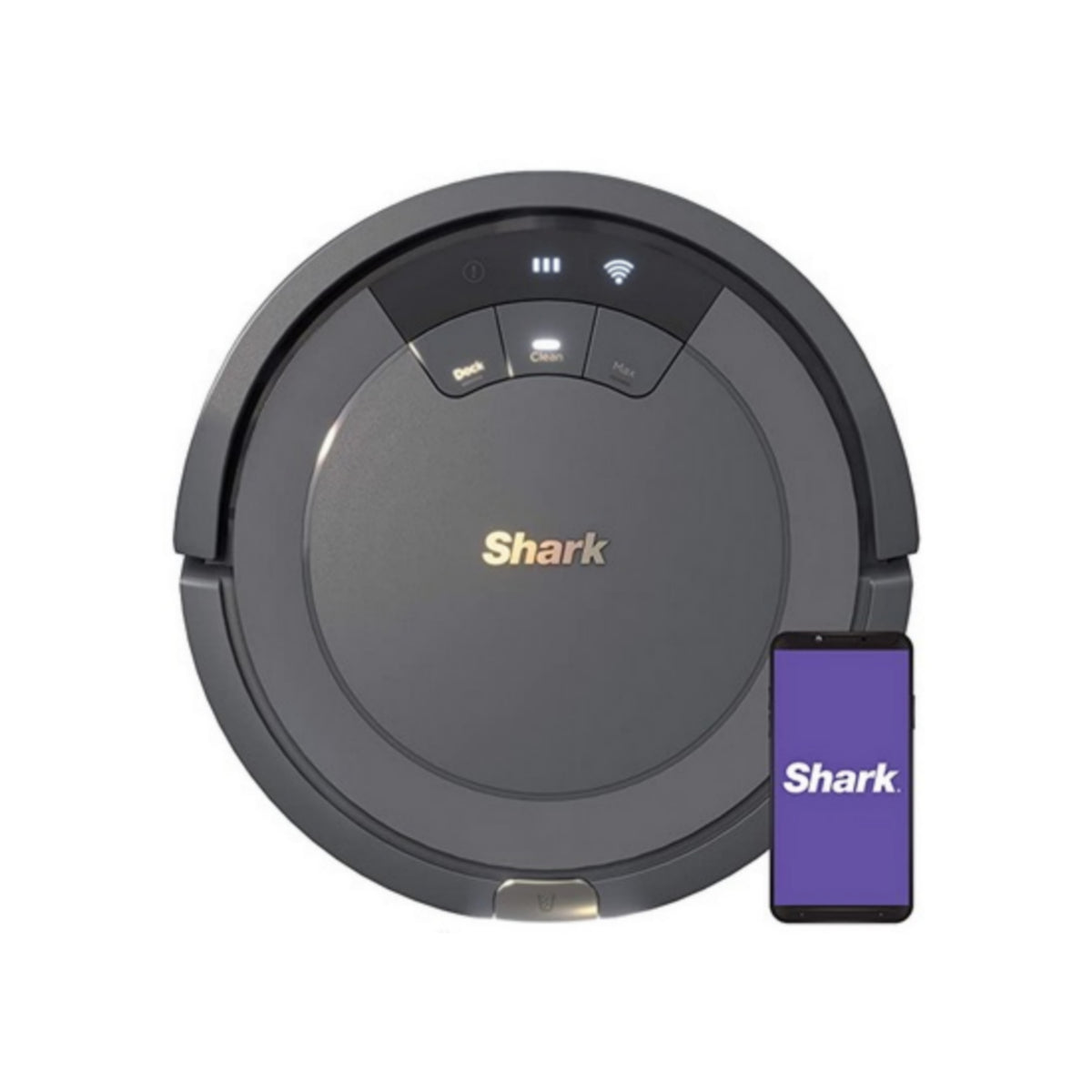 Shark ION Robot Vacuum AV753, Wi Fi Connected, 120min Runtime, Multi S