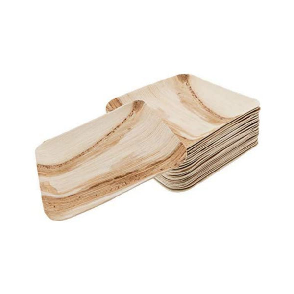 25-Pack Bosnal Palm Leaf Plates Via Amazon
