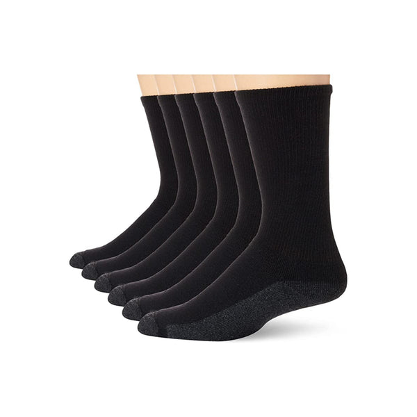 6-Pack of Hanes Men’s Max Cushion Crew Socks via Amazon