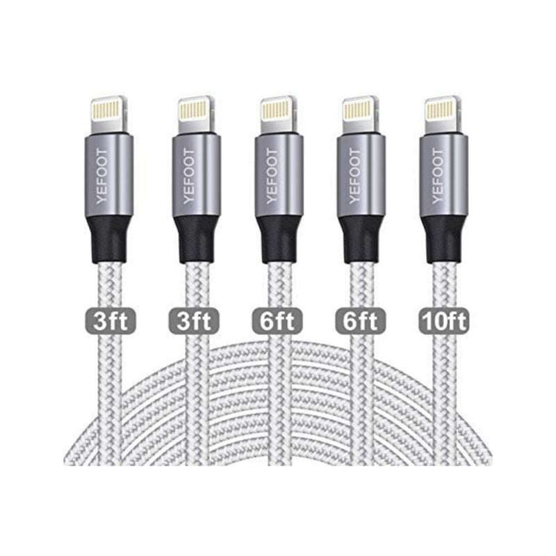 5-Pack iPhone Charger Via Amazon