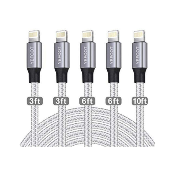 5-Pack iPhone Charger Via Amazon