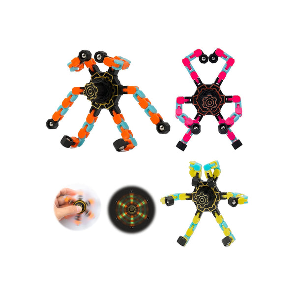 3 Transformable Fingertip Spinners Toys Via Amazon