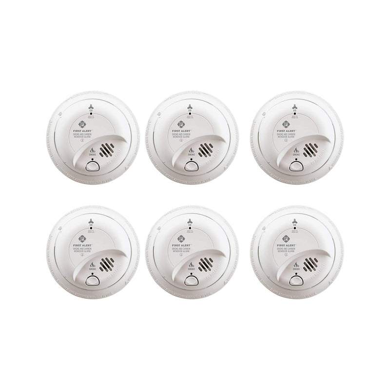 6 First Alert Hardwired Smoke and Carbon Monoxide Detectors with Battery Backup
Via Amazon