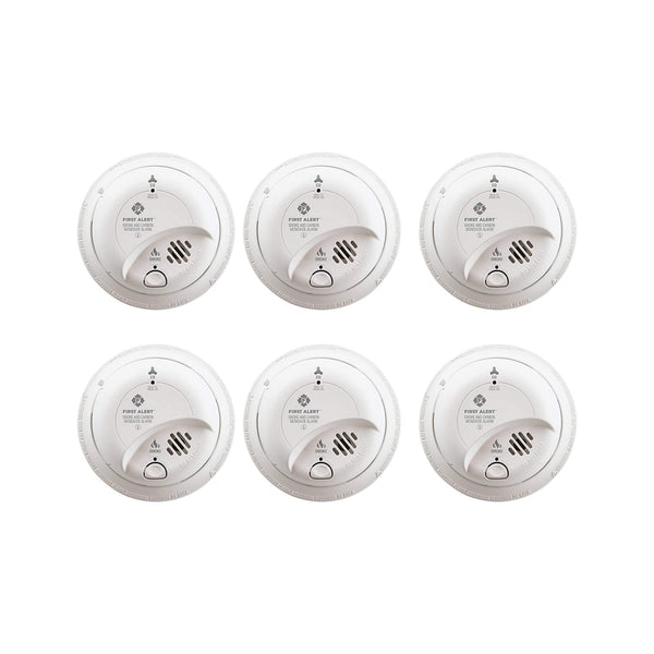 6 First Alert Hardwired Smoke and Carbon Monoxide Detectors with Battery Backup
Via Amazon