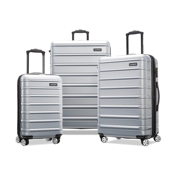 3-Piece Samsonite Omni 2 Hardside Expandable Luggage with Spinner Wheels Set Via Amazon