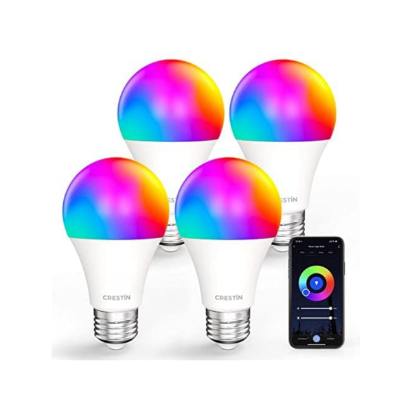 4-Pack Smart Light Bulbs with RGB Color Changing
Via Amazon