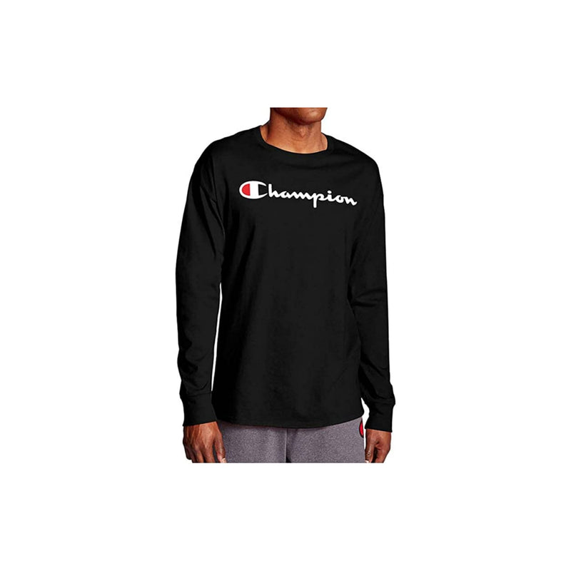 Champion Men’s Classic Long Sleeve Tee Via Amazon