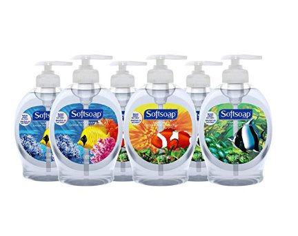 6 Pack Softsoap Liquid Hand Soap, Aquarium Via Amazon ONLY $5.88 Shipped! (Reg $9.74)